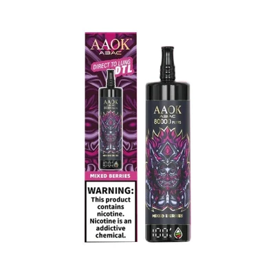 Mixed Berries | AAOK SHISHA 80K Puffs Disposable Vape